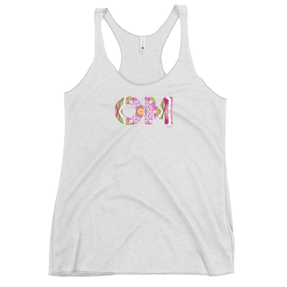 Om Mandala Word Tank Top