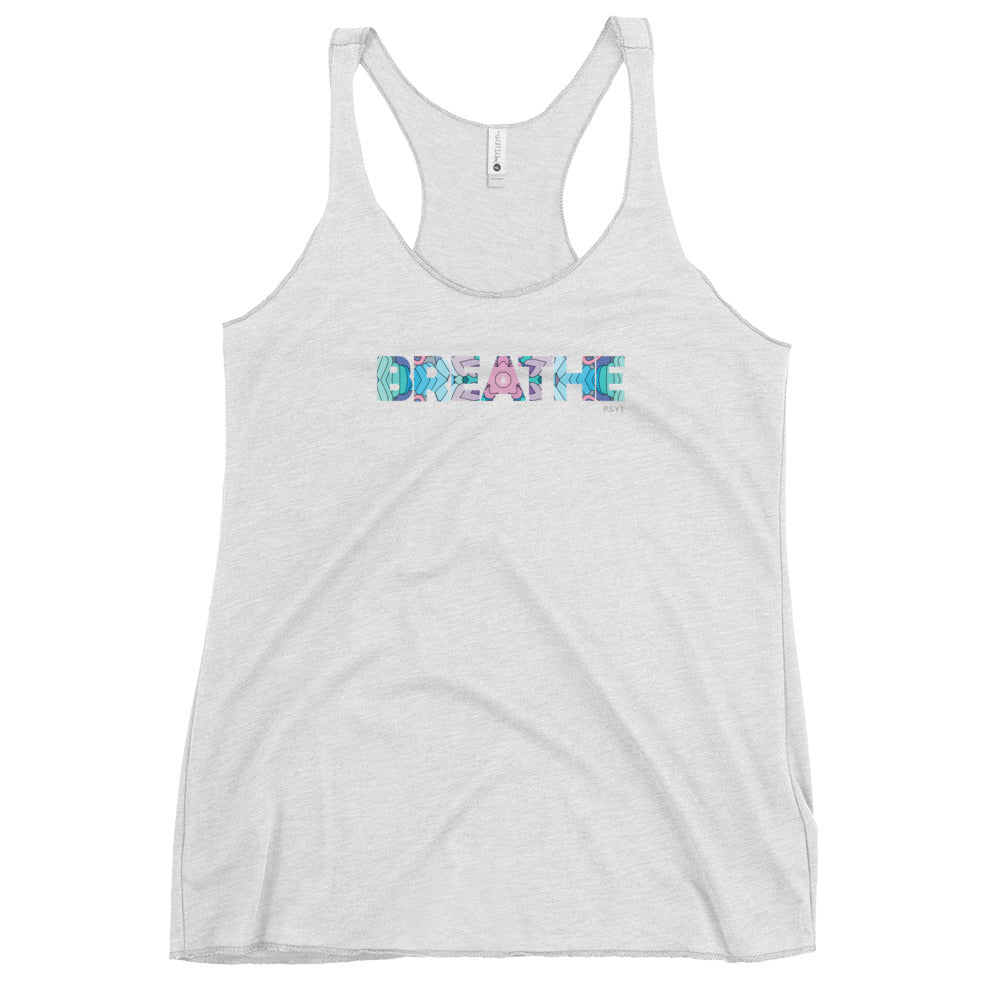 Breathe Mandala Word Tank Top