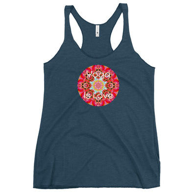 Yoga Is Love Mandala Tank Top