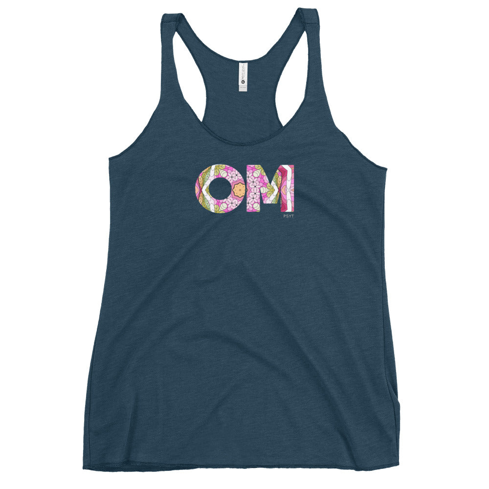 Om Mandala Word Tank Top