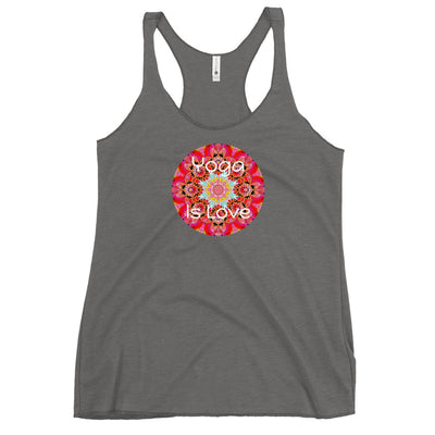 Yoga Is Love Mandala Tank Top