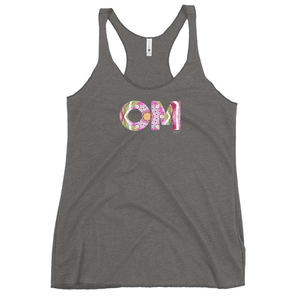 Om Mandala Word Tank Top