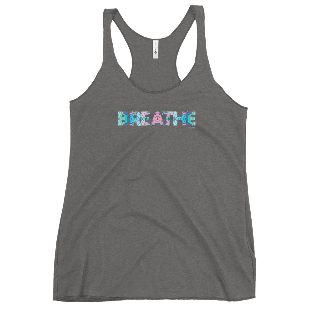 Breathe Mandala Word Tank Top