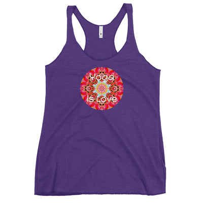 Yoga Is Love Mandala Tank Top