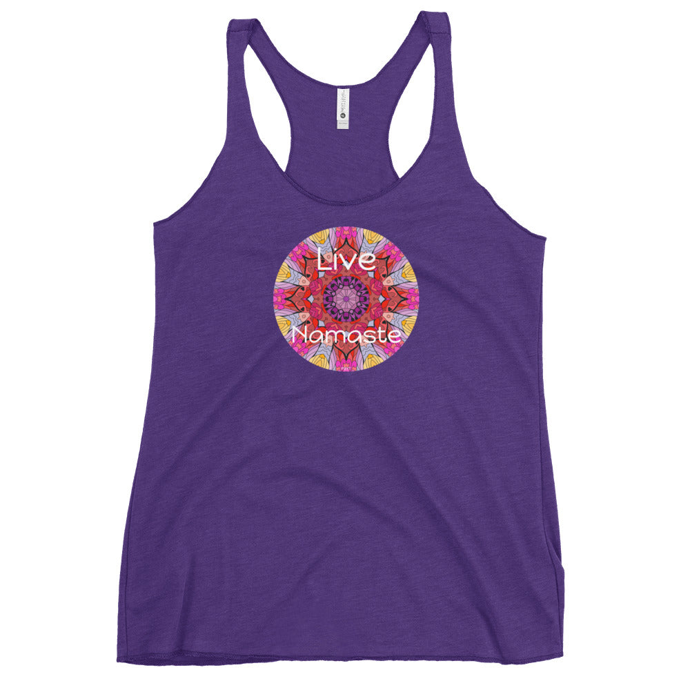 Live Namaste Mandala Tank Top