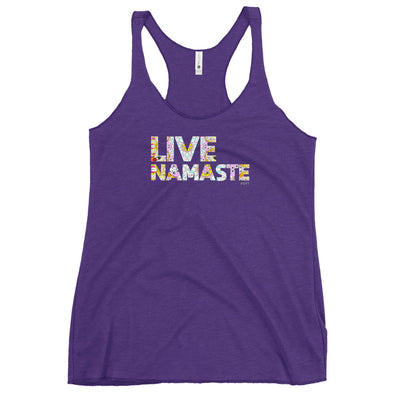 Live Namaste Mandala Word Tank Top