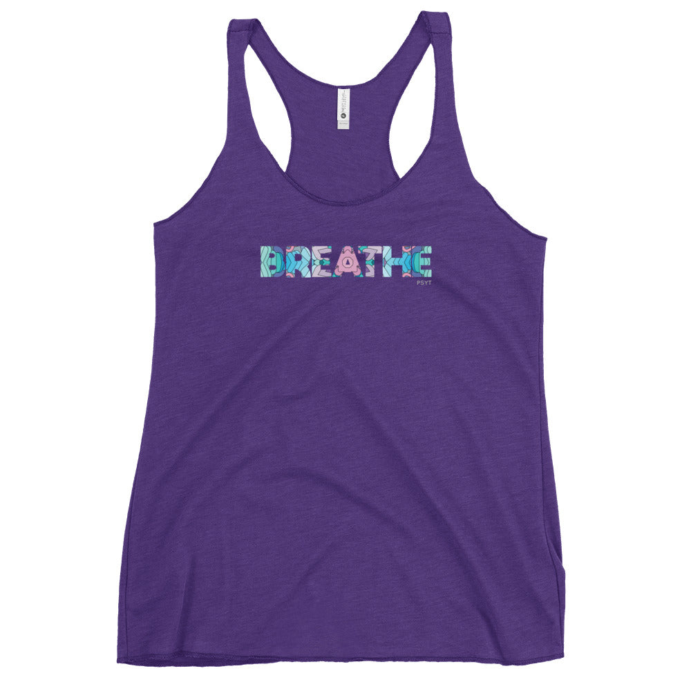 Breathe Mandala Word Tank Top