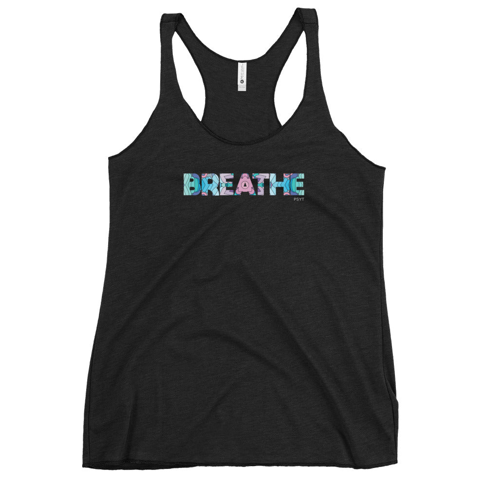 Breathe Mandala Word Tank Top