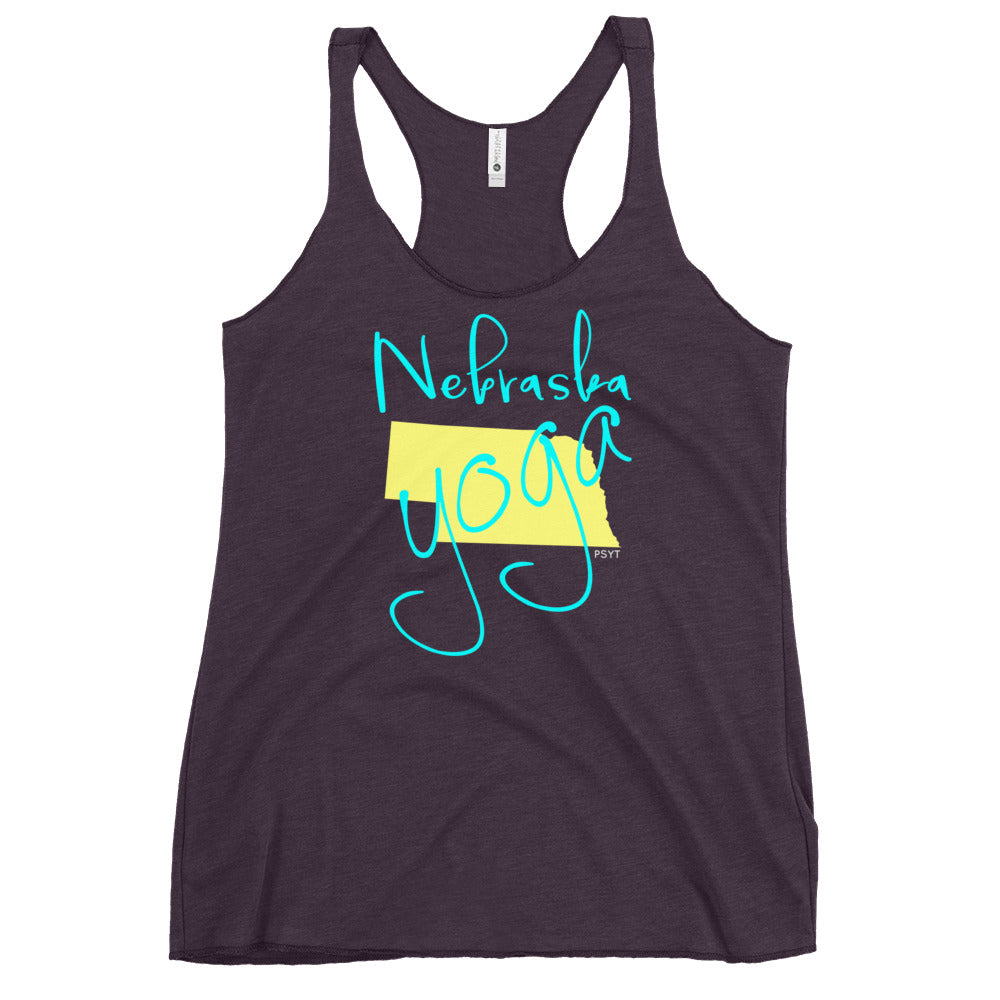 Nebraska Yoga Tank Top