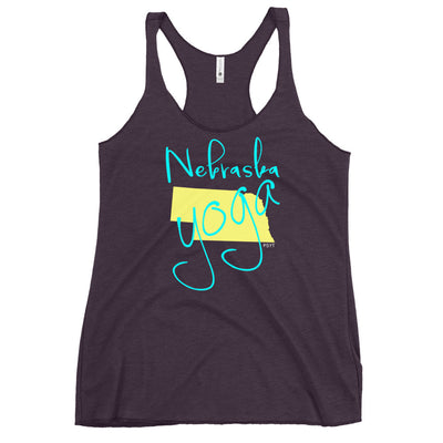 Nebraska Yoga Tank Top