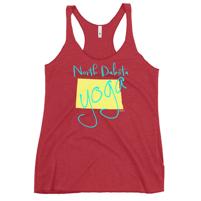 North Dakota Yoga Tank Top