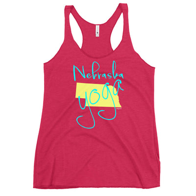 Nebraska Yoga Tank Top