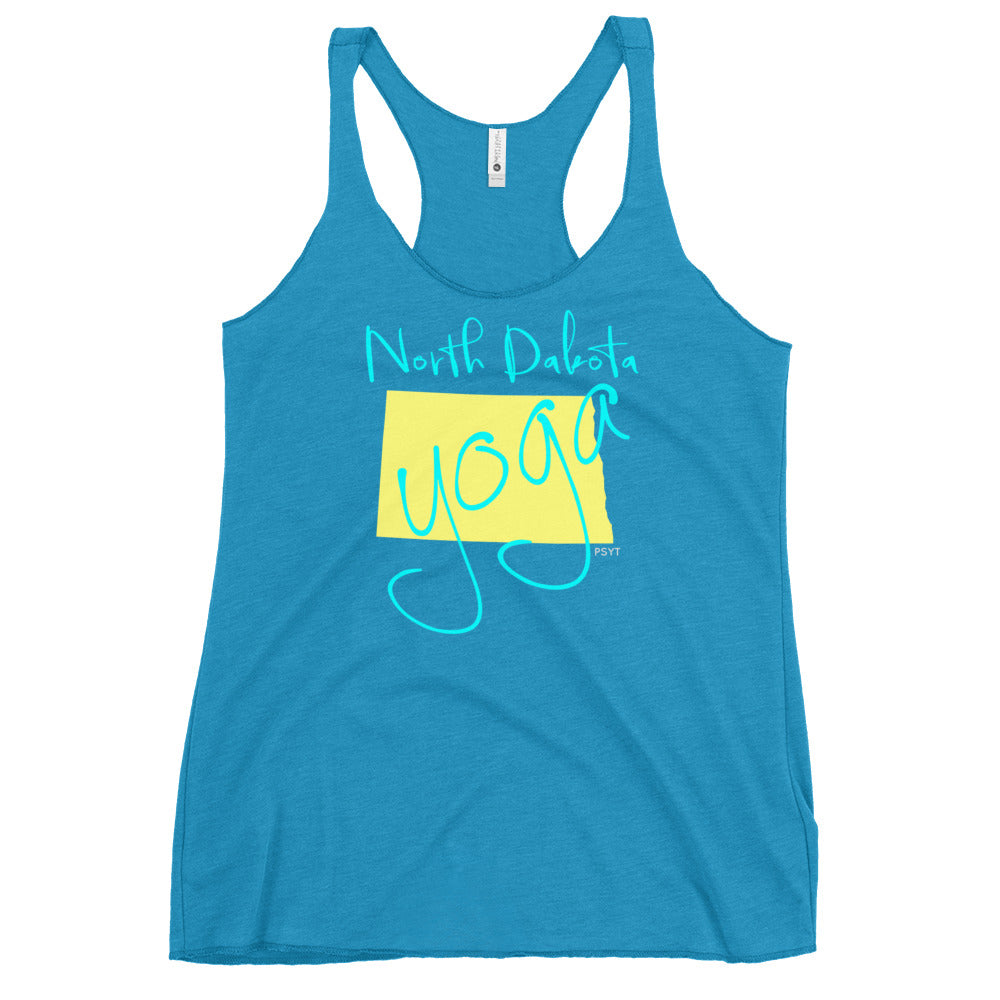 North Dakota Yoga Tank Top