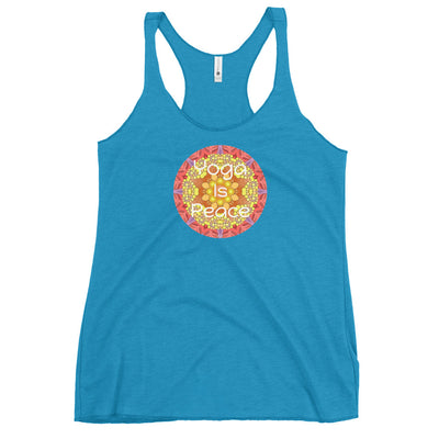 Yoga Is Peace Mandala Tank Top